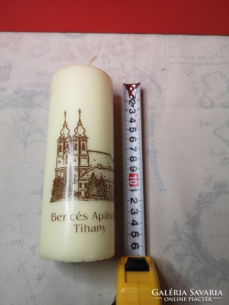 Benedictine Abbey candle