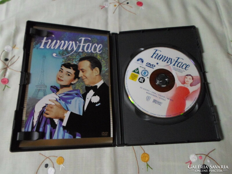 Audrey Hepburn movie: funny face; 1956 (music-dance DVD; Fred Astaire)