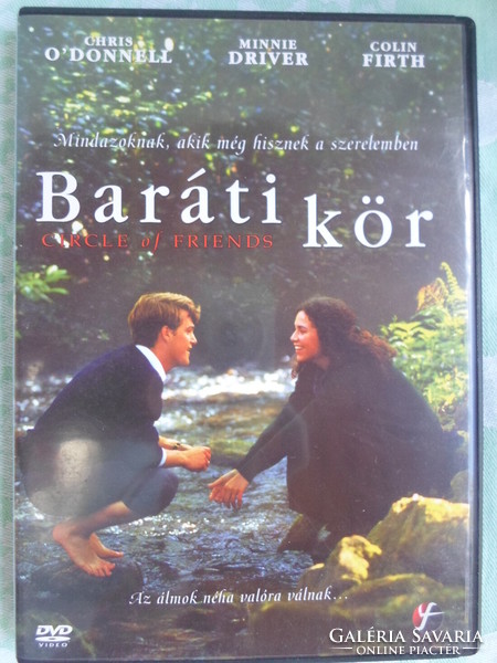 Pat O'Connor: Baráti kör; 1995 (ír társadalmi dráma, DVD; Colin Firth)