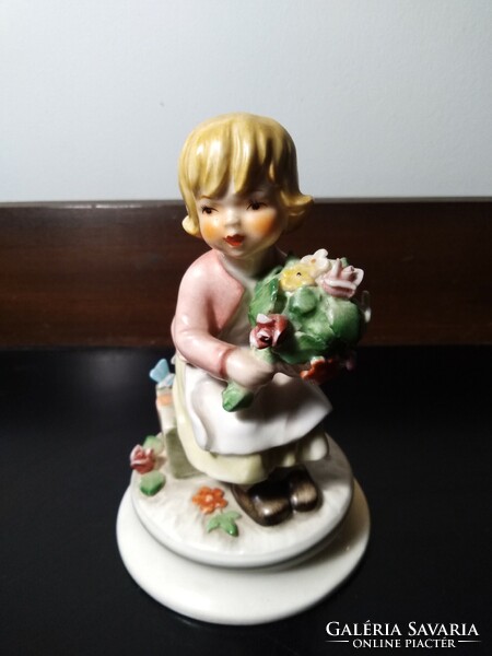 Hummel / lore porcelain girl figure