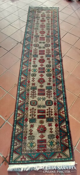 Hand-knotted Kazakh running carpet is negotiable