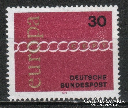 Postatiszta Bundes 1760    Mi 676      0,40 Euró