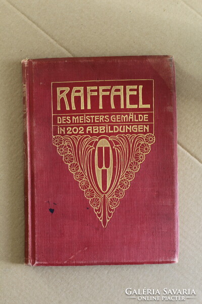 Raffael Raffaelo antik festmény album könyv