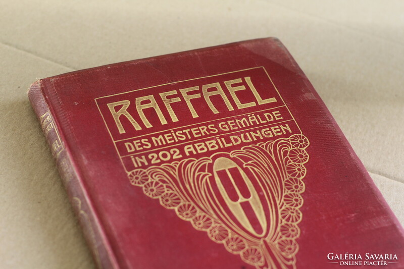 Raffael Raffaelo antik festmény album könyv