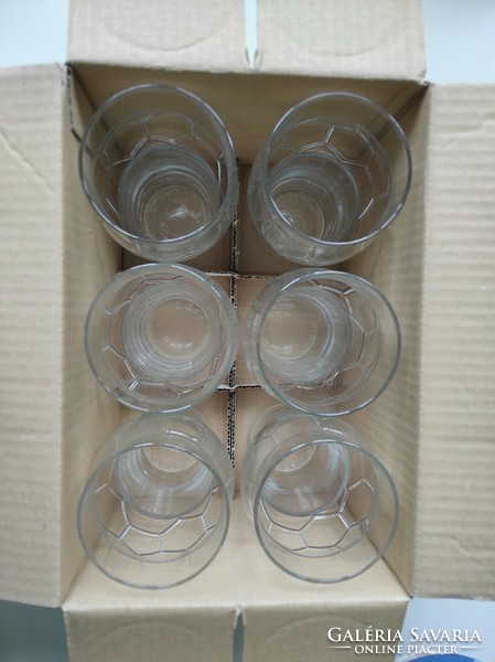 Set of cups, shaped like a soccer ball