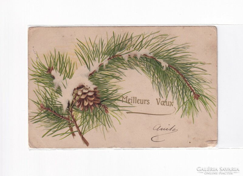 K:145 antique Christmas postcard