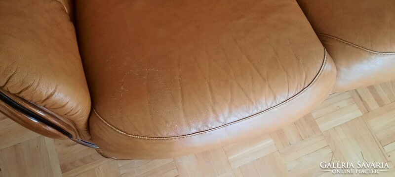 Leather sofa