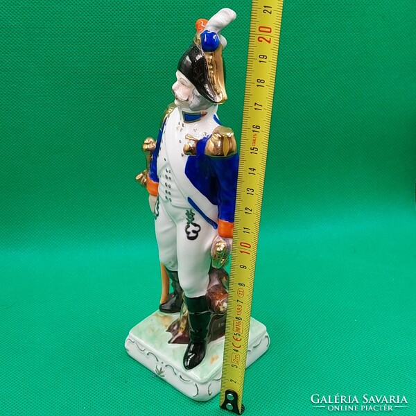 Lippelsdorf gdr porcelain hussar soldier figure