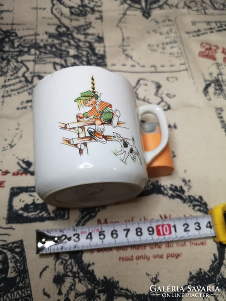 Zsolnay fairy tale patterned mug 4.