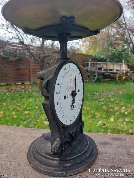 Antique halo clock scale (31)