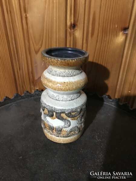 Retro craftsman vase glazed ceramic vase marked