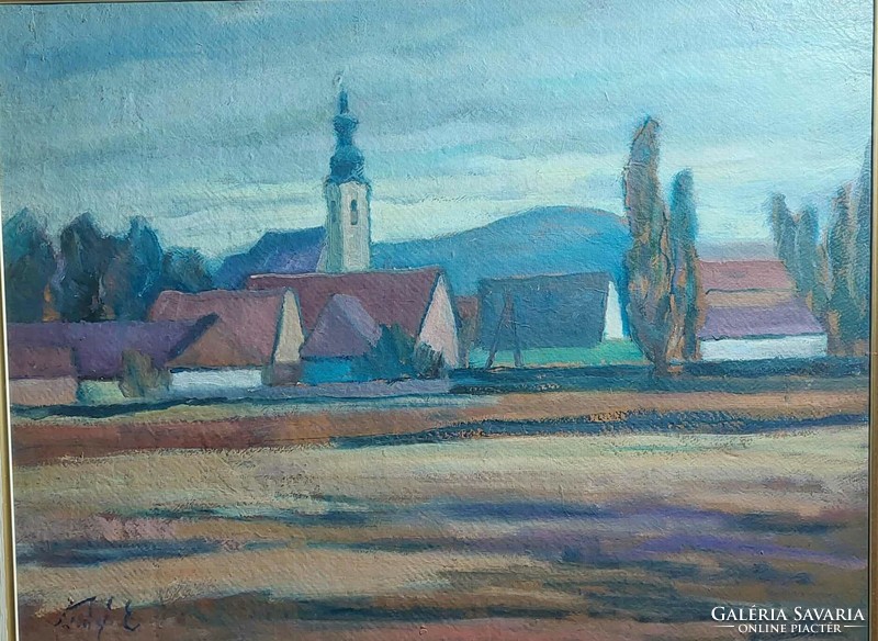 Kristófi enikő is a painter from Nagyvárad