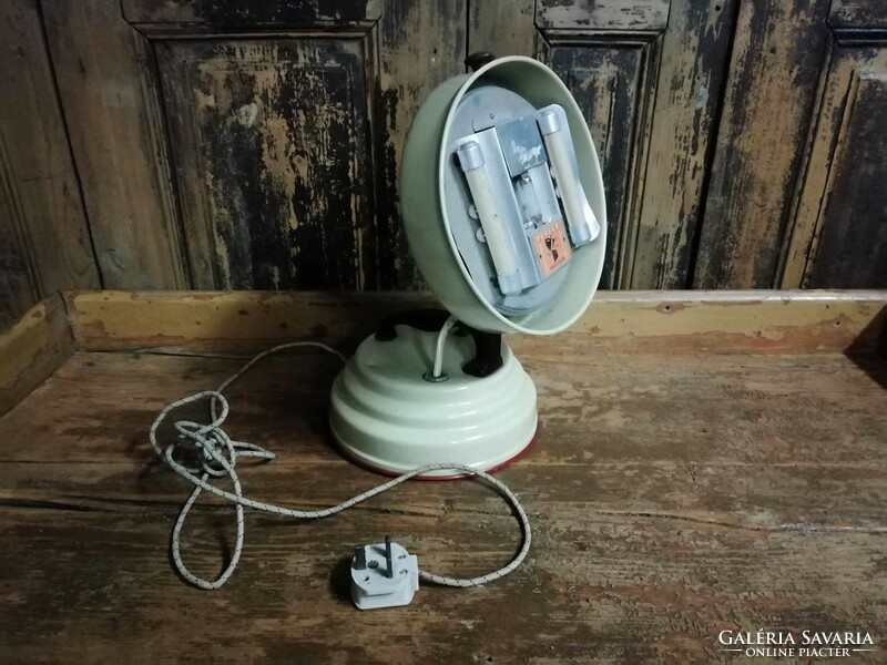 Face tanner, quartz lamp, quartz lamp, English, never used piece, 1950s 60s
