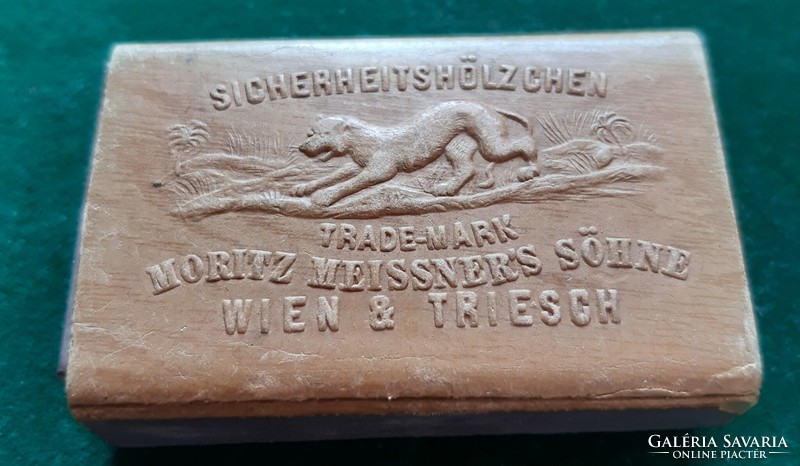 Moritz meissner's söhne wien & triesch antique safety match