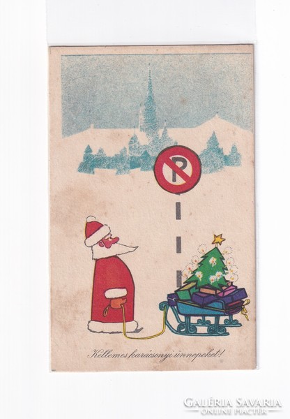 T:09 Santa postcard