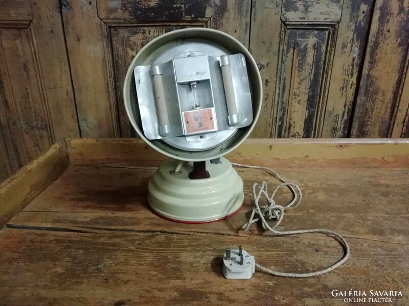 Face tanner, quartz lamp, quartz lamp, English, never used piece, 1950s 60s