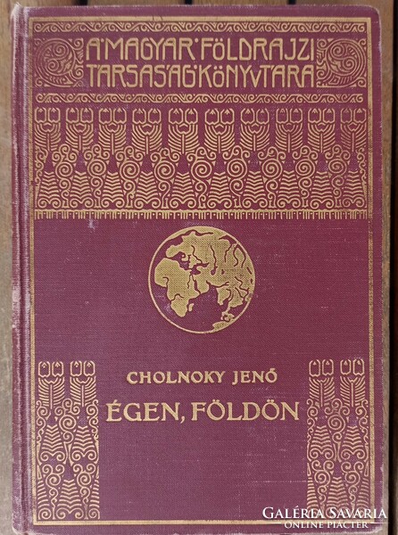 Cholnoky Jenő Égen, Földön c. könyve