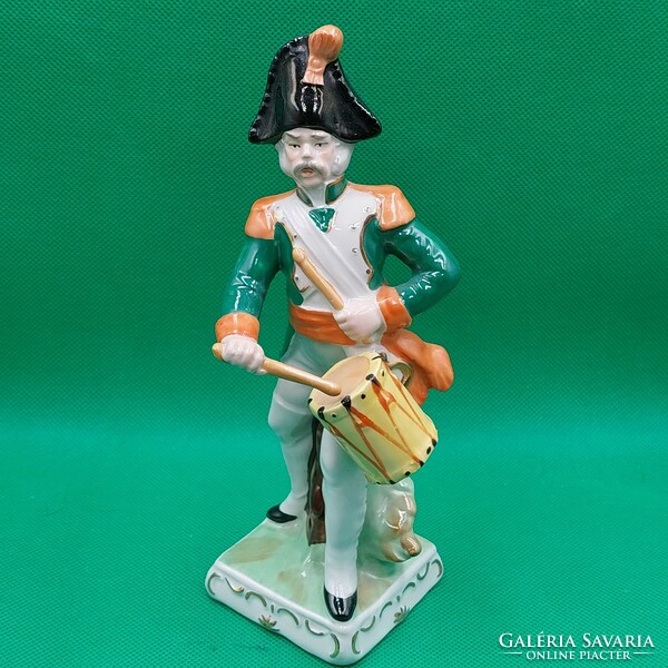 Lippelsdorf gdr porcelain hussar soldier figure