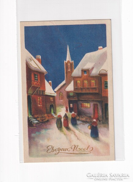 K:143 antique Christmas postcard