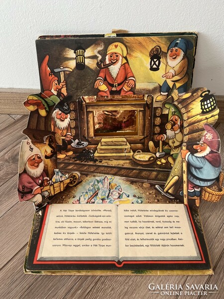 Snow White and the Seven Dwarfs Kubasta 3D spatial storybook