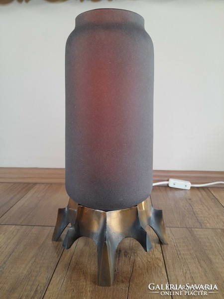Pap Zoltan bronze lamp