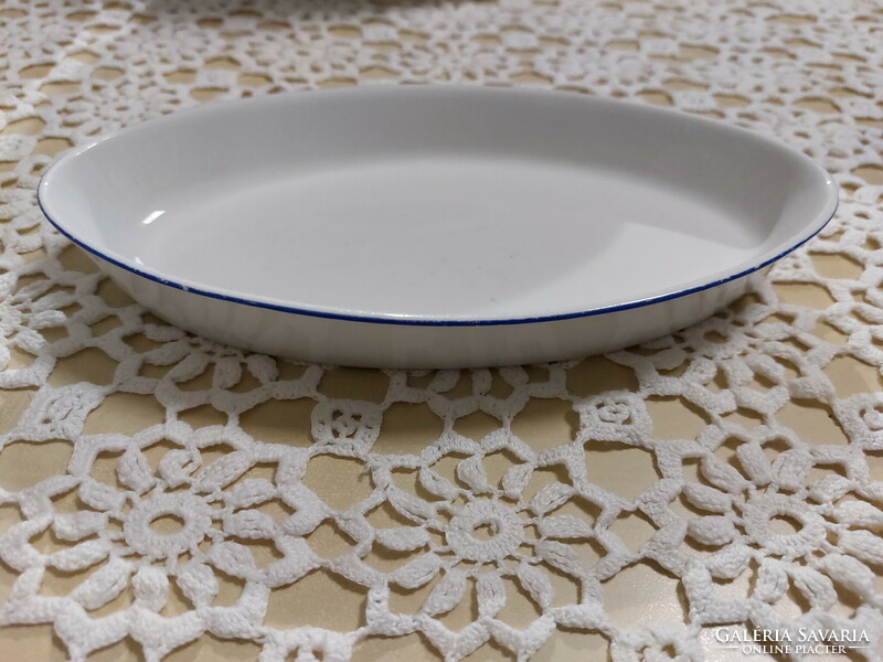 Alföldi blue striped, small bowl, plate