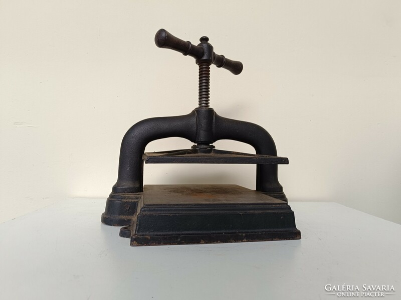 Antique book press book press printing press graphic graphics printing tool 436 8120