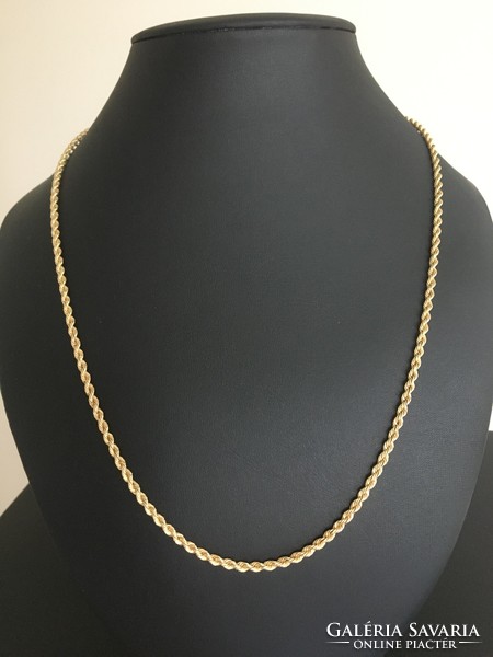 Walles type, 14k gold necklace, 20.81 g