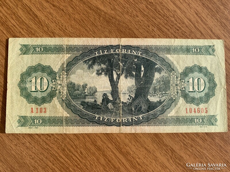 10 forint 1975 okt.28