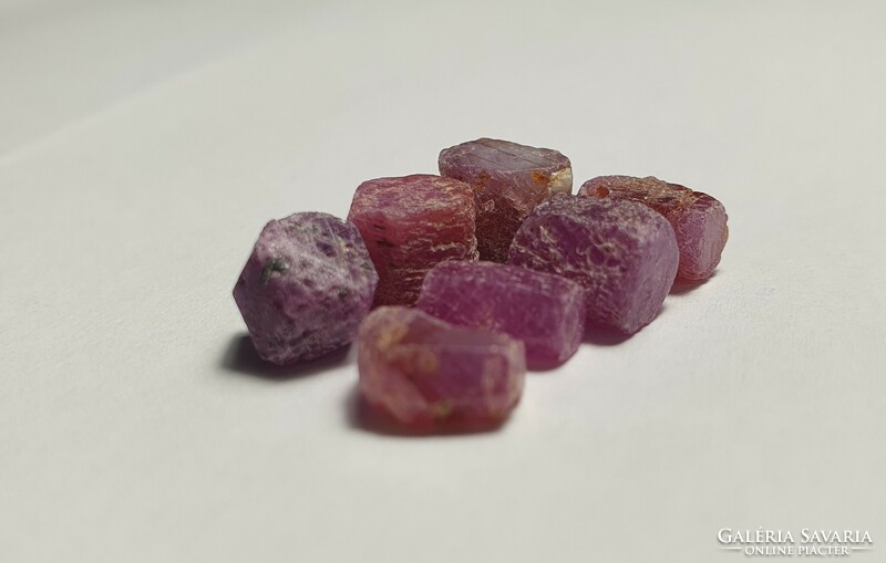 30 Carat raw ruby crystal.