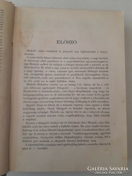 Béla Dr. Halmay: villages in Miskolc and Borsod-Gömör-Kishont counties, book 1929