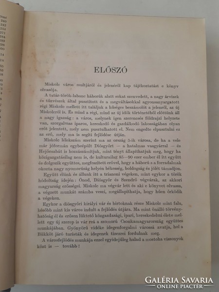 Dr. Halmay Béla: Miskolc és Borsod-Gömör-Kishont megyebeli községek, könyv 1929