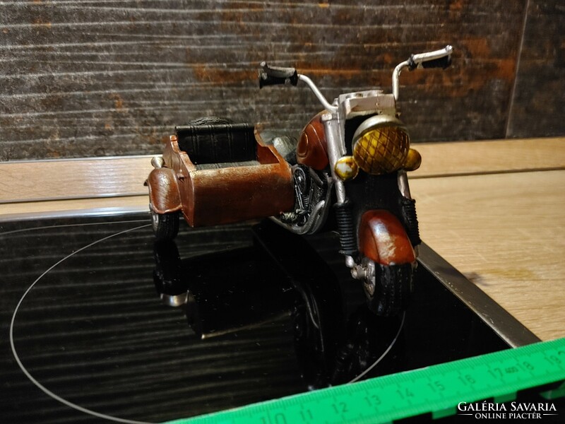 Sidecar motorcycle table decoration