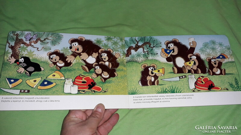 2006. Zdenek miler - the little mole and the teddy bears picture story book according to the pictures móra
