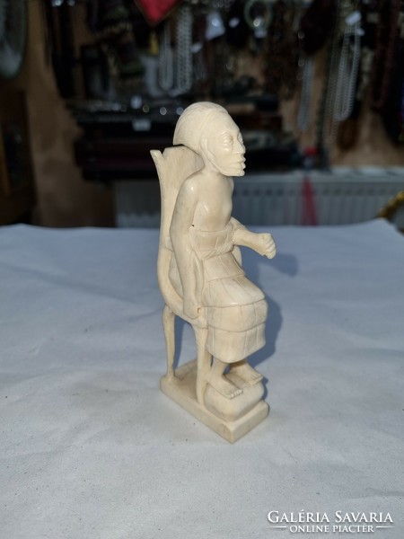 Old African bone figurine