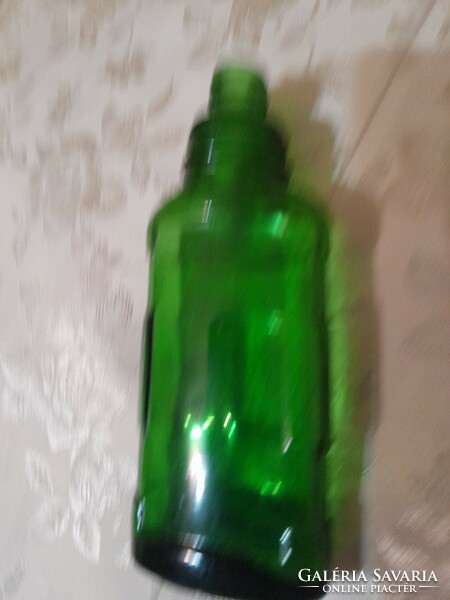 Zöld üveg  1807 feliratos 14 cm gyönyörű