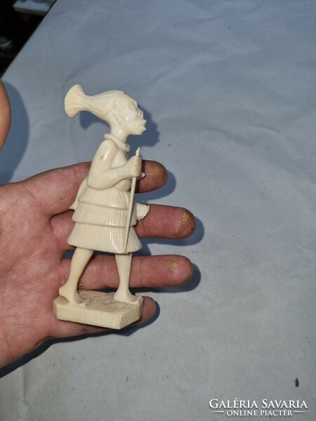 Old African bone figurine