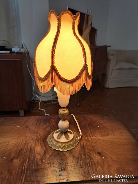 Onyx copper lamp