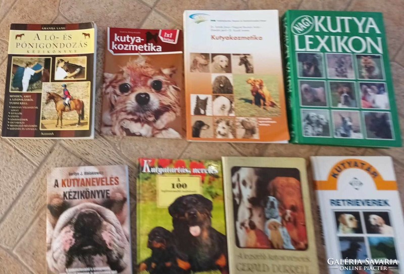 Dog books and horse training books - price per piece