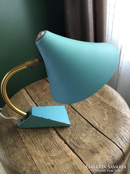 Old Louis Kalff metal table lamp from 1950