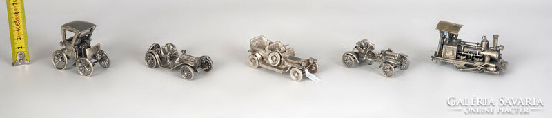 Ezüst miniatűr Mercer 1913 modell