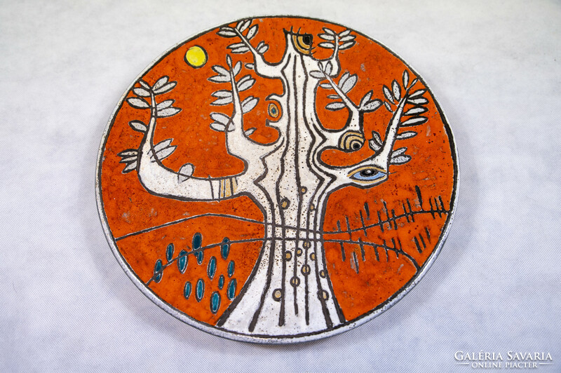 Pál Ferenc wall plate, decorative plate