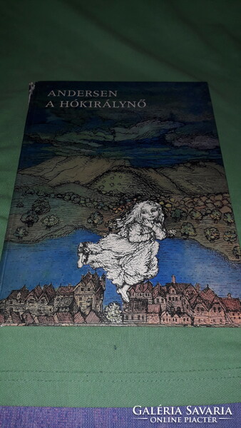 1982. H. C. Andersen : A Hókirálynő KLASSZIKUS képes mese könyv képek szerint MÓRA