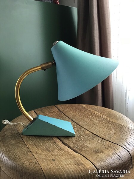 Old Louis Kalff metal table lamp from 1950