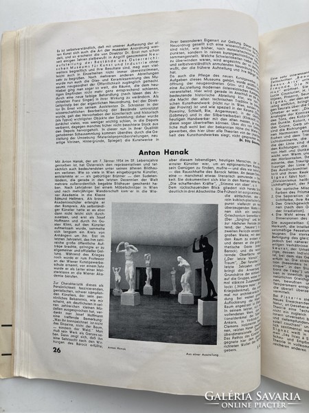 FORUM. Modernista Művészeti, építészeti és építőipari folyóirat 1934. 1. szám, - gyűjtő ritkaság
