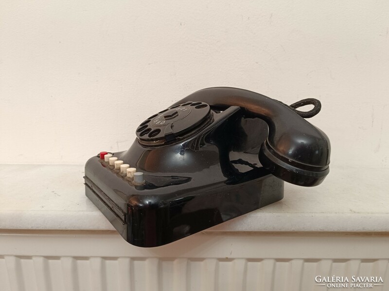 Antique telephone table dial telephone with twin display starožitný telefón 267 7955