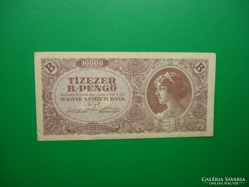 10000 Bil.-pengő 1946  A