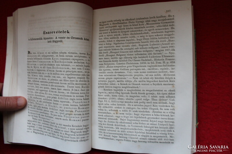 Podhradszky József: Béla király névtelen jegyzőjének idejekora és hitelessége, 1861 (eredeti kiadás)