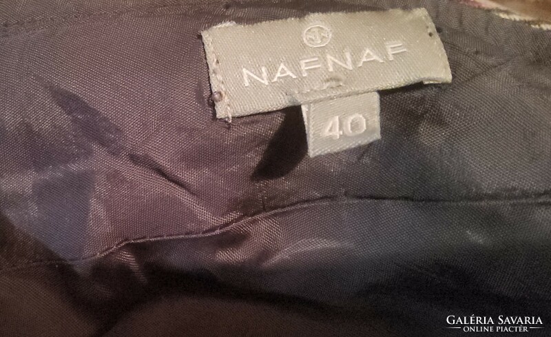 Nafnaf checkered mini skirt size 40