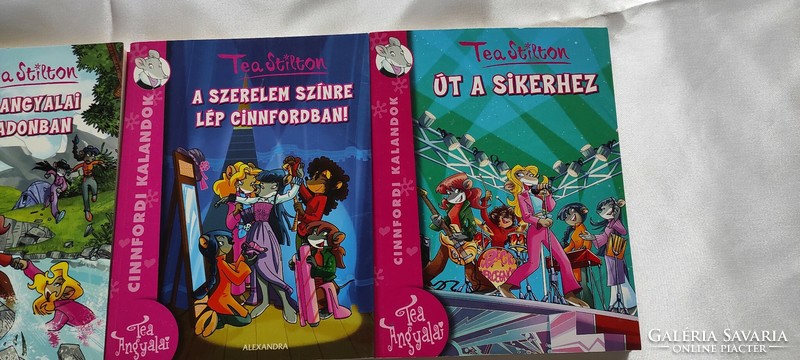 Geronimo Stilton és Tea Stilton könyvek